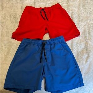 Cat & Jack Red and Blue Athletic Shorts